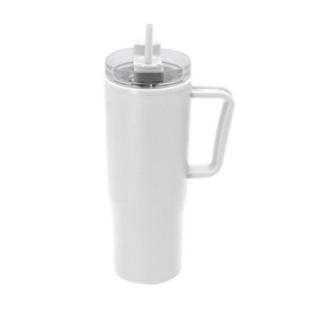 Grande gourde isotherme avec paille Gabrion 900 ml 