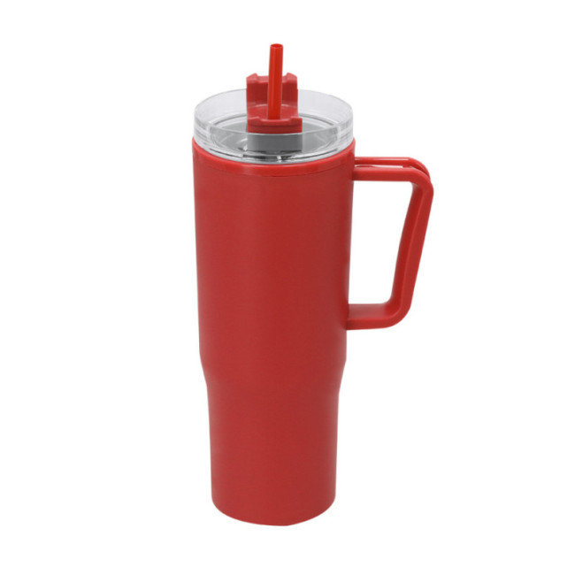 Grande gourde isotherme avec paille Gabrion 900 ml 
