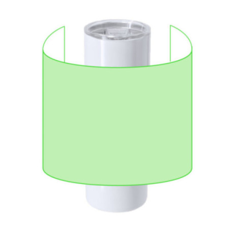 Mug isotherme à sublimation Mizu 600 ml 
