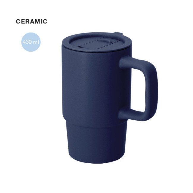 Mug publicitaire en céramique Ronsyn 430 ml 