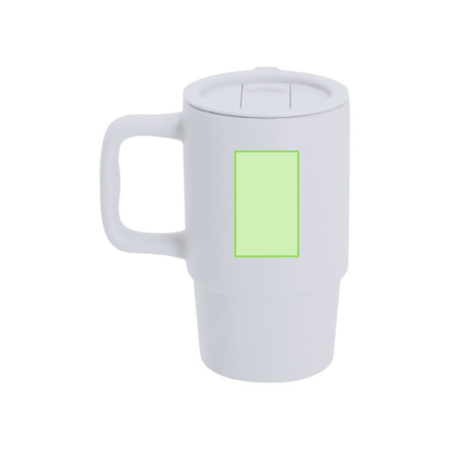 Mug publicitaire en céramique Ronsyn 430 ml 