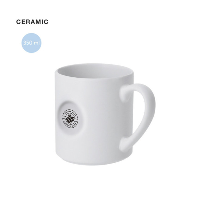 Mug en céramique personnalisable Tiraan 350 ml 
