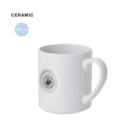 Mug en céramique personnalisable Tiraan 350 ml 