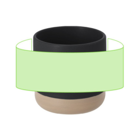 Mug personnalisable en céramique Canslar 350 ml 