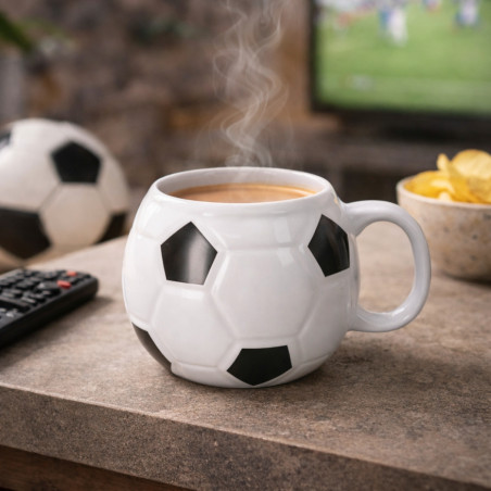 Mug personnalisé ballon de foot Hindy 440 ml 