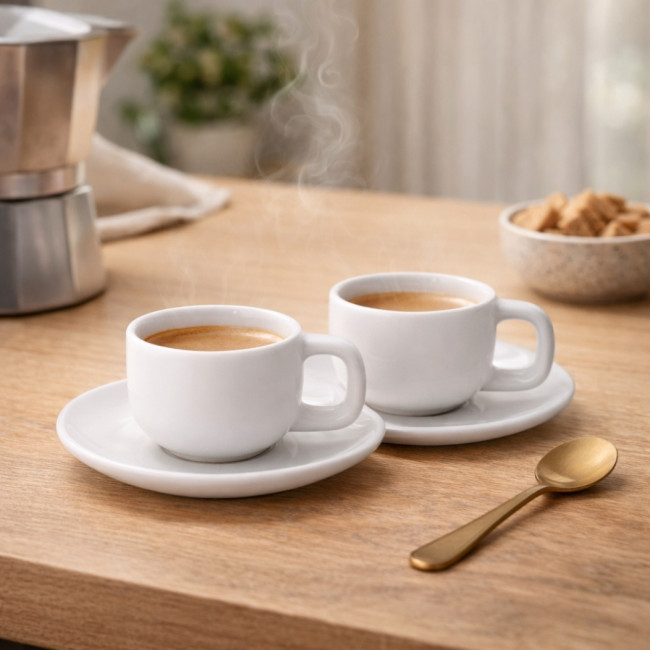 Set de 2 tasses à café personnalisées Freyat 85 ml 