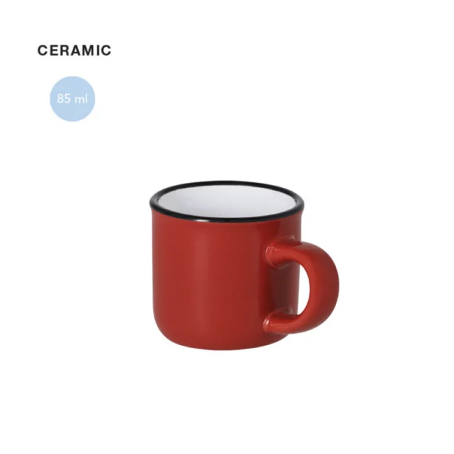 Tasse à café personnalisée en céramique Ridot 85 ml 
