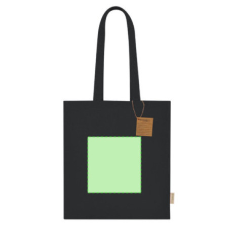 Tote bag publicitaire en coton recyclé Lovarin 