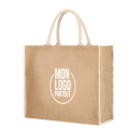 Sac cabas personnalisé en jute Vasan 