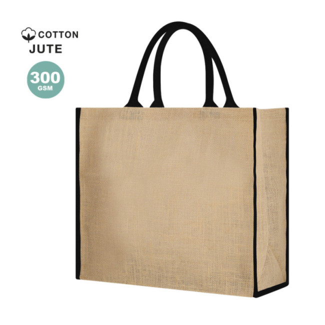 Sac cabas personnalisé en jute Vasan 
