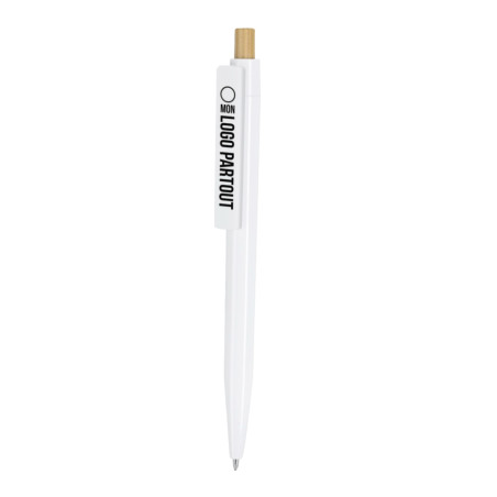 Stylo publicitaire en ABS et bambou Icarus 