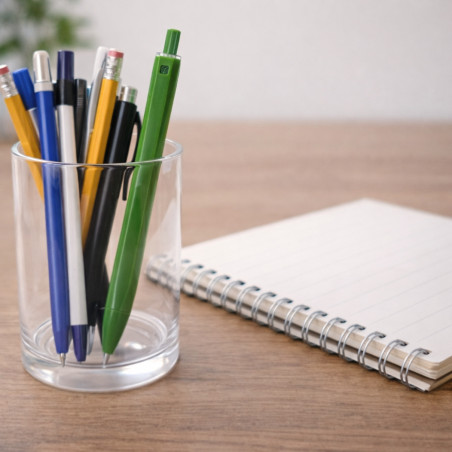 Stylo personnalisé en ABS Maron 