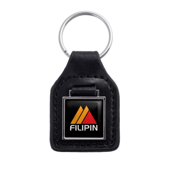 Porte-Clés en Cuir Personnalisé Carré - Personnalisé Porte-Clés en Cuir Personnalisé Carré Porte-Clés en Cuir Personnalisé Carré - Personnalisé