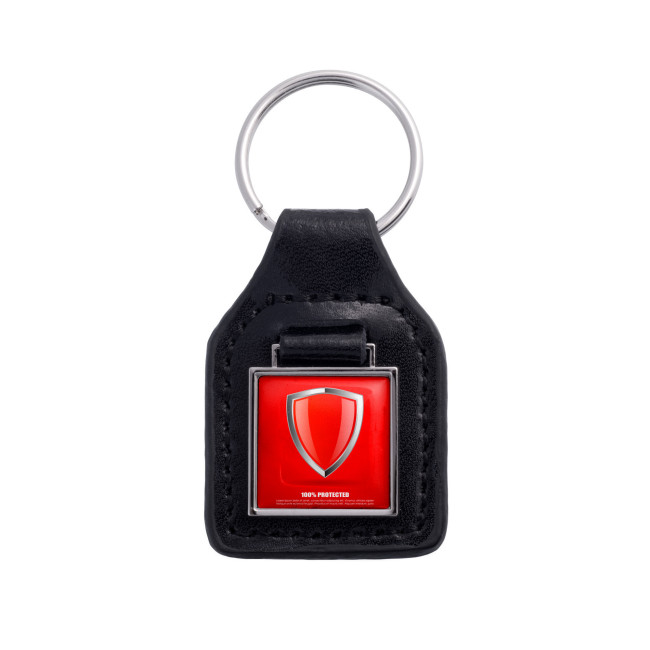 Porte-Clés en Cuir Personnalisé Carré - Publicitaire Porte-Clés en Cuir Personnalisé Carré Porte-Clés en Cuir Personnalisé Carré - Publicitaire