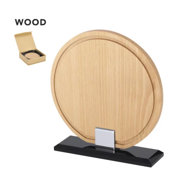 Trophée personnalisable en bois Vererol 