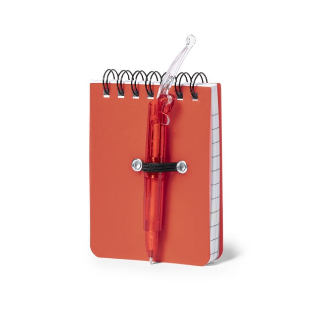 Mini cahier avec stylo duxo 