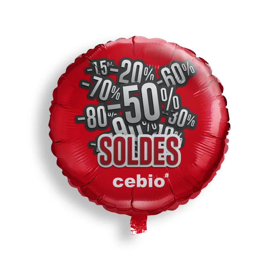 Ballon Helium en Mylar Personnalisable - 1