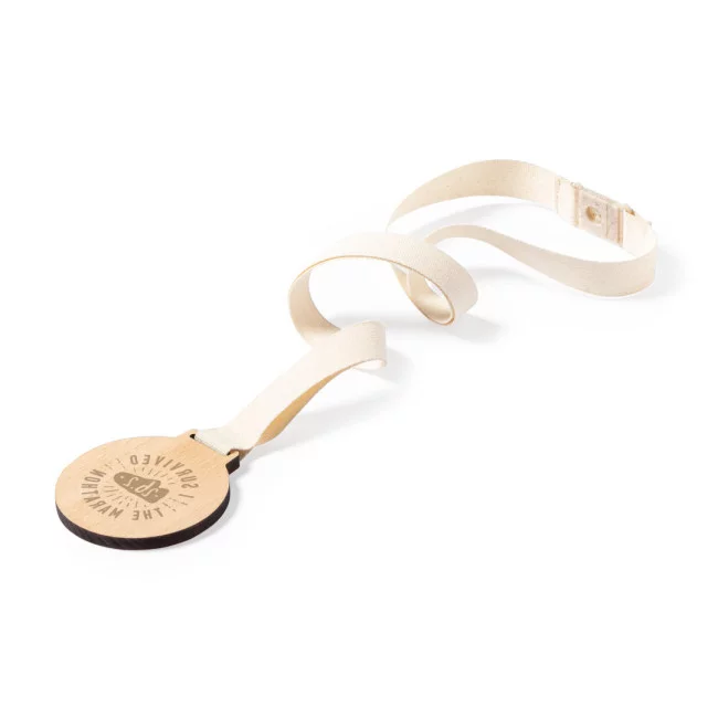 Médaille personnalisable en bois Guster