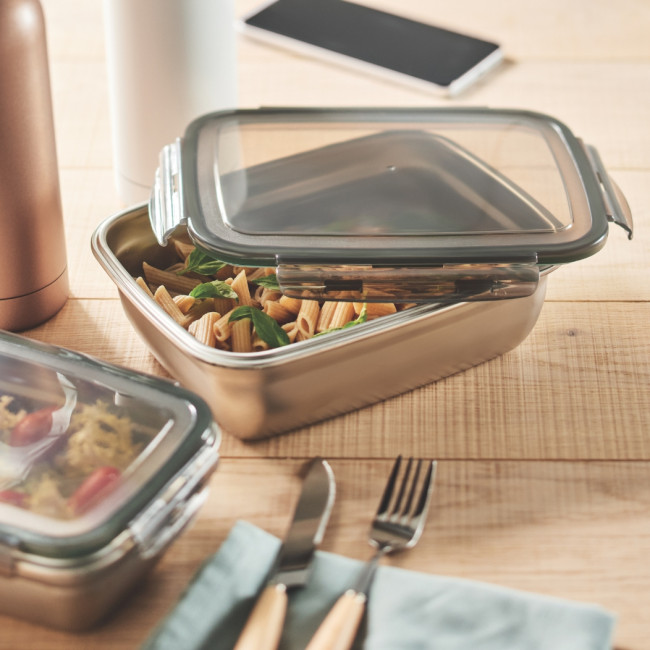 Lunch box en acier inox recyclé Lox 