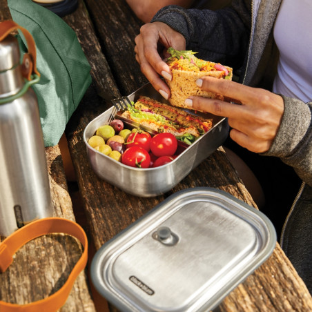 Lunch box Large en acier inoxydable Black+Blum 1L 