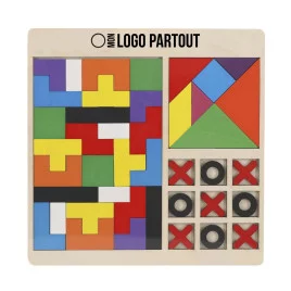 Set puzzles en bois Meloxar