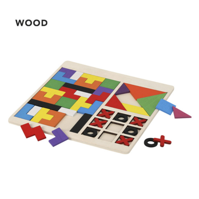 Set puzzles en bois Meloxar 