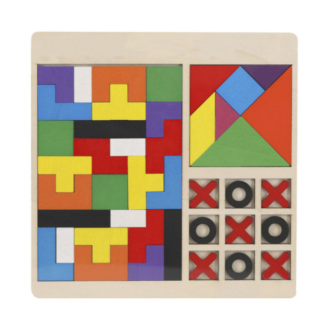 Set puzzles en bois Meloxar 