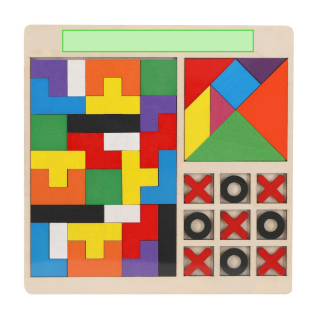 Set puzzles en bois Meloxar 