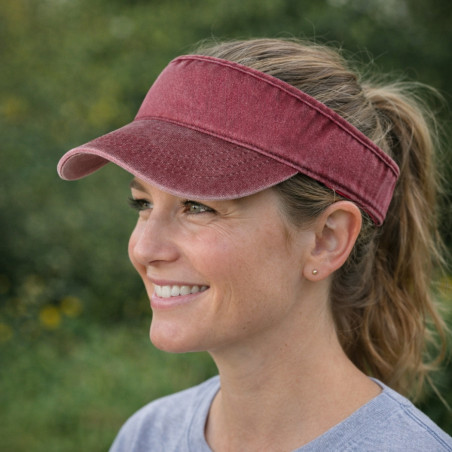 Visière personnalisable en coton Kilats 