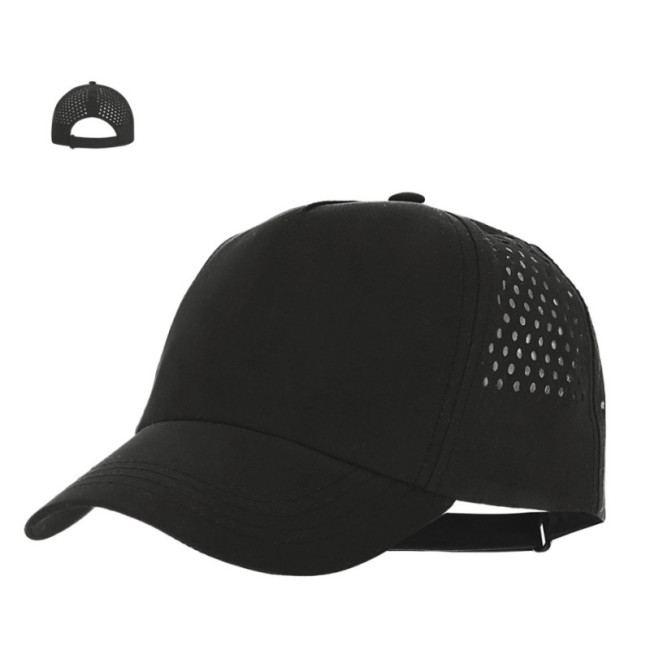 Casquette publicitaire en microfibre Ithaca 
