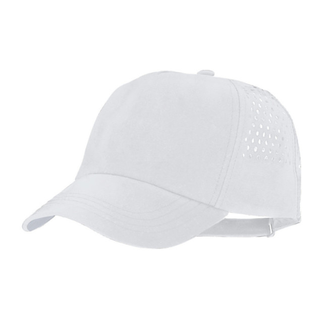 Casquette publicitaire en microfibre Ithaca 