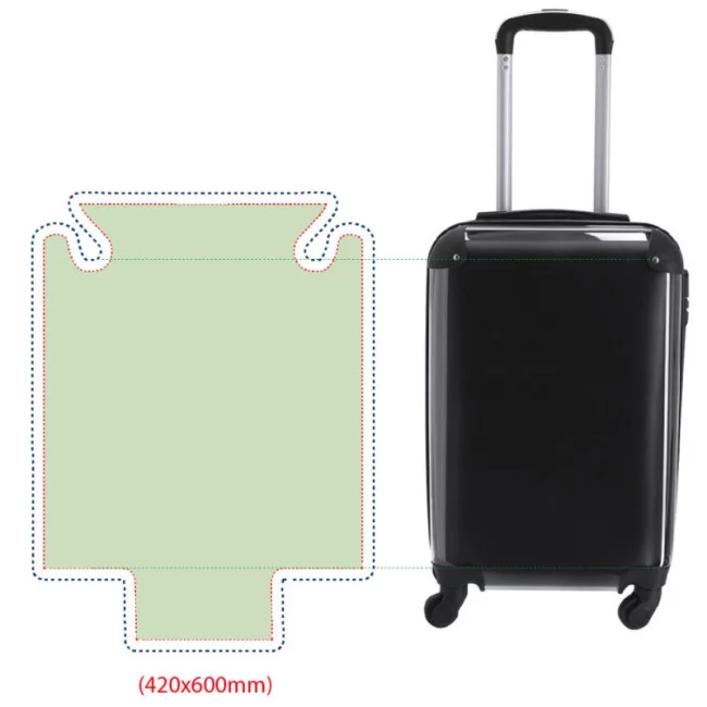 Valise trolley personnalisable Pletux 