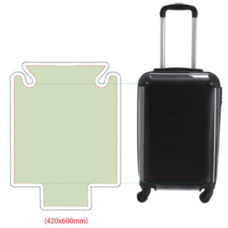 Valise trolley personnalisable Pletux 