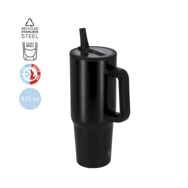 Gourde isotherme publicitaire Huver 870 ml 