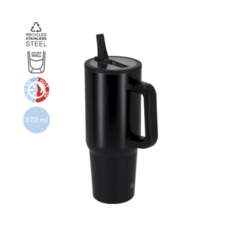 Gourde isotherme publicitaire Huver 870 ml 
