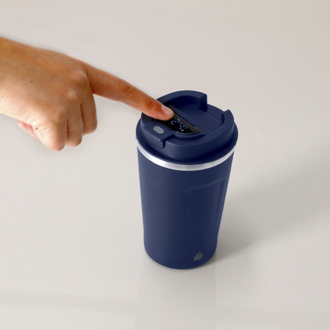 Mug isotherme en acier inoxydable recyclé Molin 400 ml 