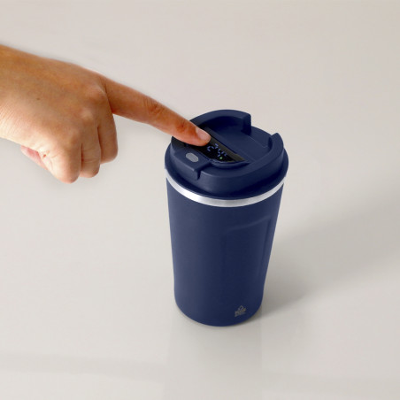 Mug isotherme en acier inoxydable recyclé Molin 400 ml 