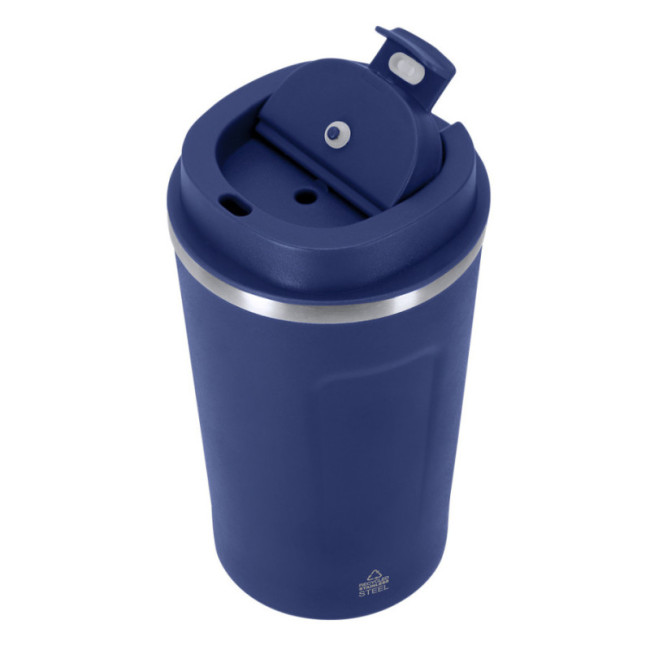 Mug isotherme en acier inoxydable recyclé Molin 400 ml 