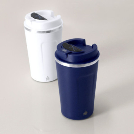 Mug isotherme en acier inoxydable recyclé Molin 400 ml 
