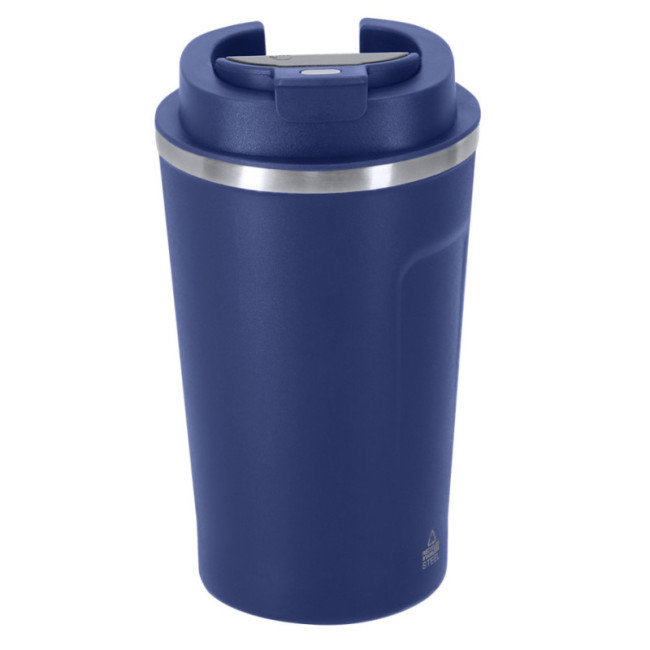 Mug isotherme en acier inoxydable recyclé Molin 400 ml 
