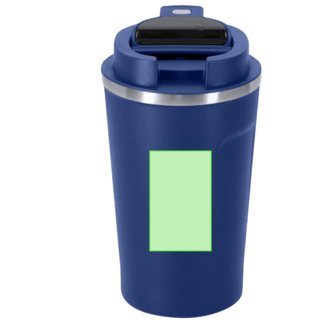 Mug isotherme en acier inoxydable recyclé Molin 400 ml 