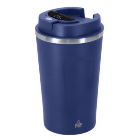 Mug isotherme en acier inoxydable recyclé Molin 400 ml 