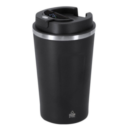 Mug isotherme en acier inoxydable recyclé Molin 400 ml 