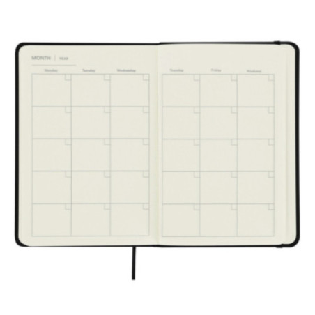 Carnet avec agenda mensuel Crix 