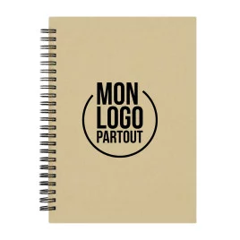 Carnet à spirales avec...