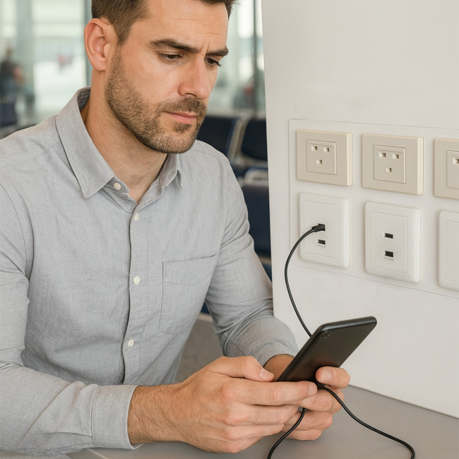 Câble de charge avec protection des données Gabbo 