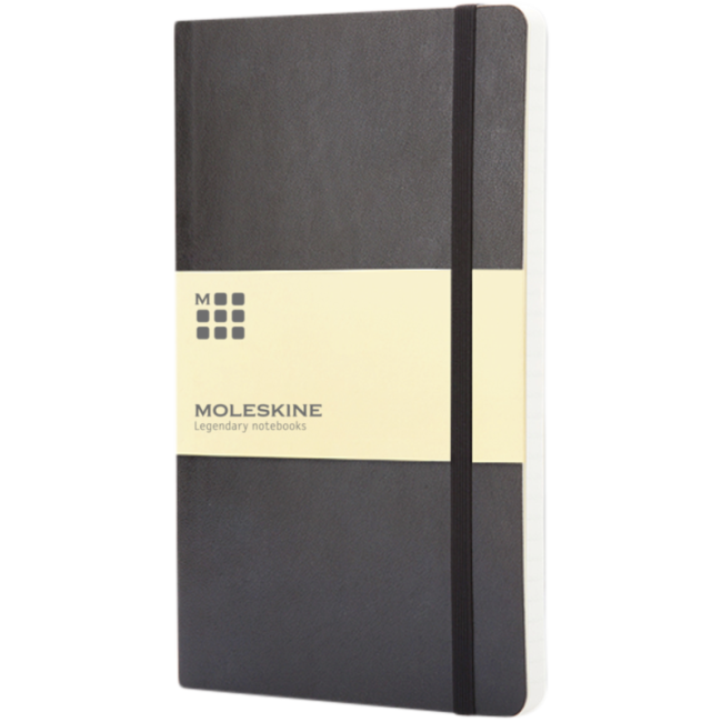 Carnet à couverture souple Moleskine ® Classic L ligné 