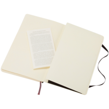 Carnet à couverture souple Moleskine ® Classic L ligné 