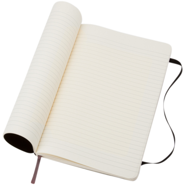 Carnet à couverture souple Moleskine ® Classic L ligné 