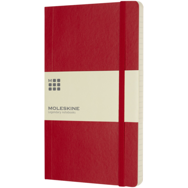 Carnet à couverture souple Moleskine ® Classic L ligné 